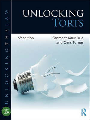 cover image of Unlocking Torts